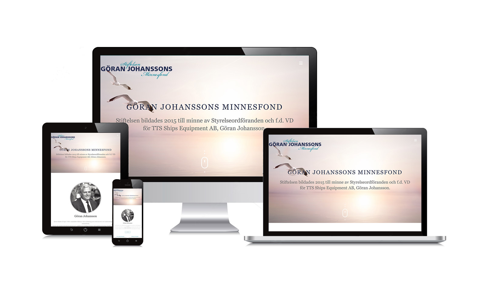 Webbsida G.J Minnesfond